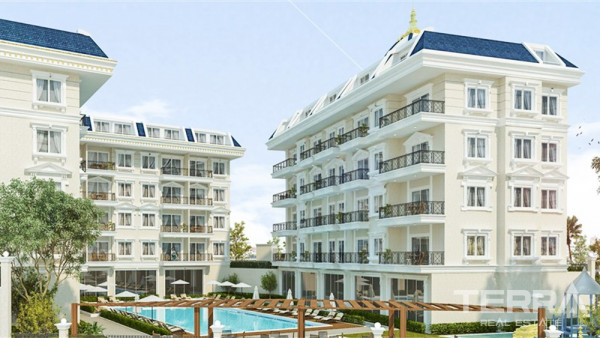 Appartements Abordables à Alanya Oba Dans Une Belle Résidence