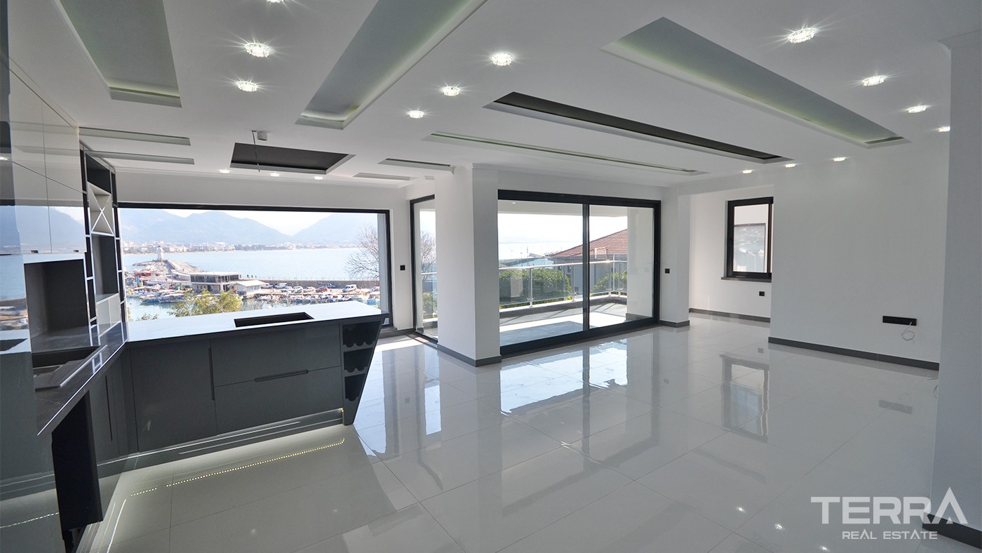 Seafront Apartment with Quality of Interiors in Alanya Center - 35904