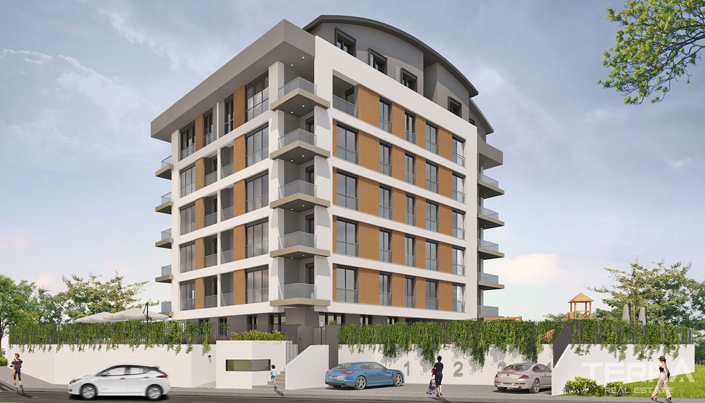 Spacious Apartments in Antalya Konyaaltı near Amenities - 35982