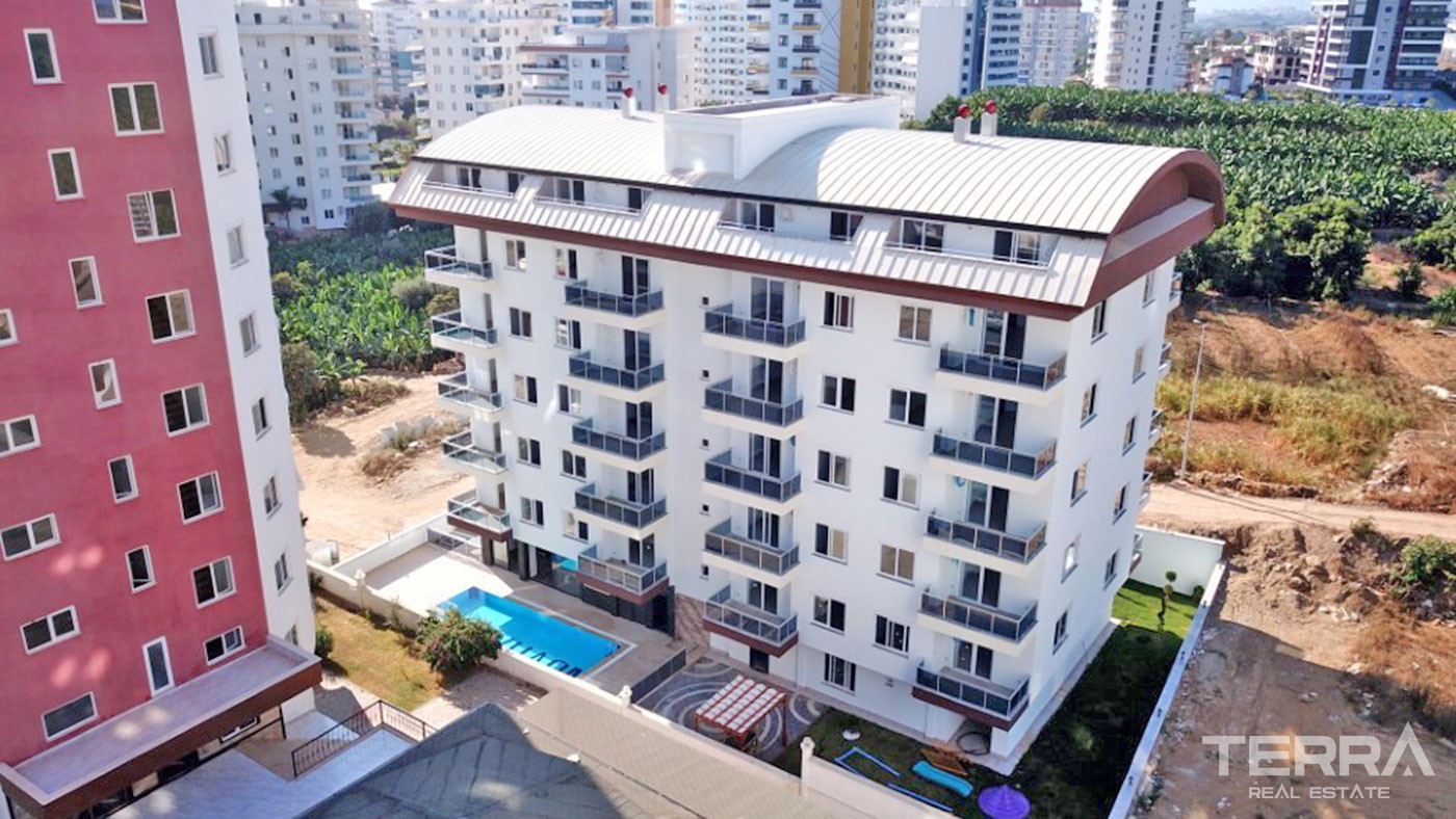 Appartements Abordables Proches de la Plage à Alanya Mahmutlar - 62414