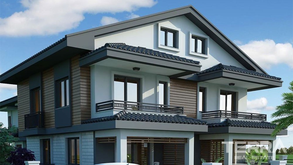 Modern Semi-detached Villa for Sale in Fethiye Center - 36061