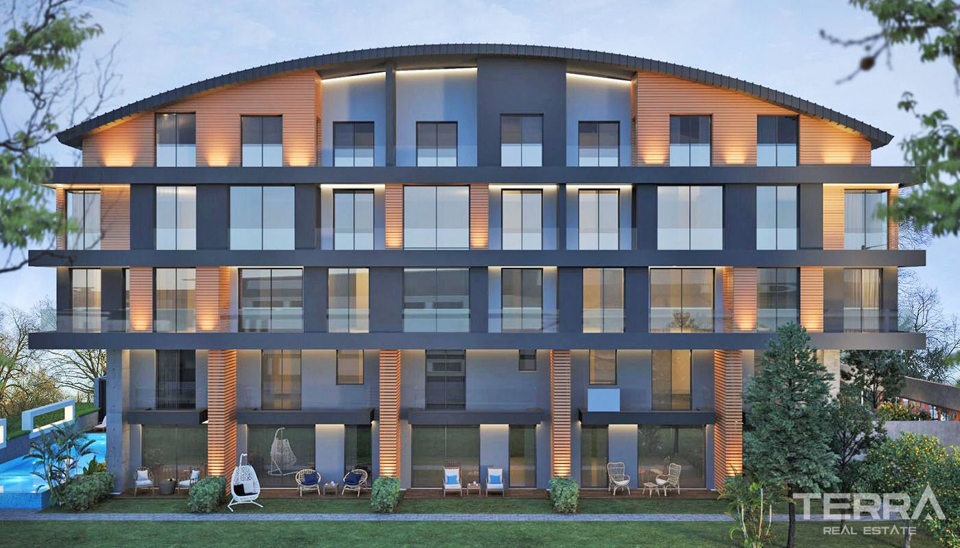 Budget Flats in Konyaaltı Antalya Located in a Modern Complex - 36104