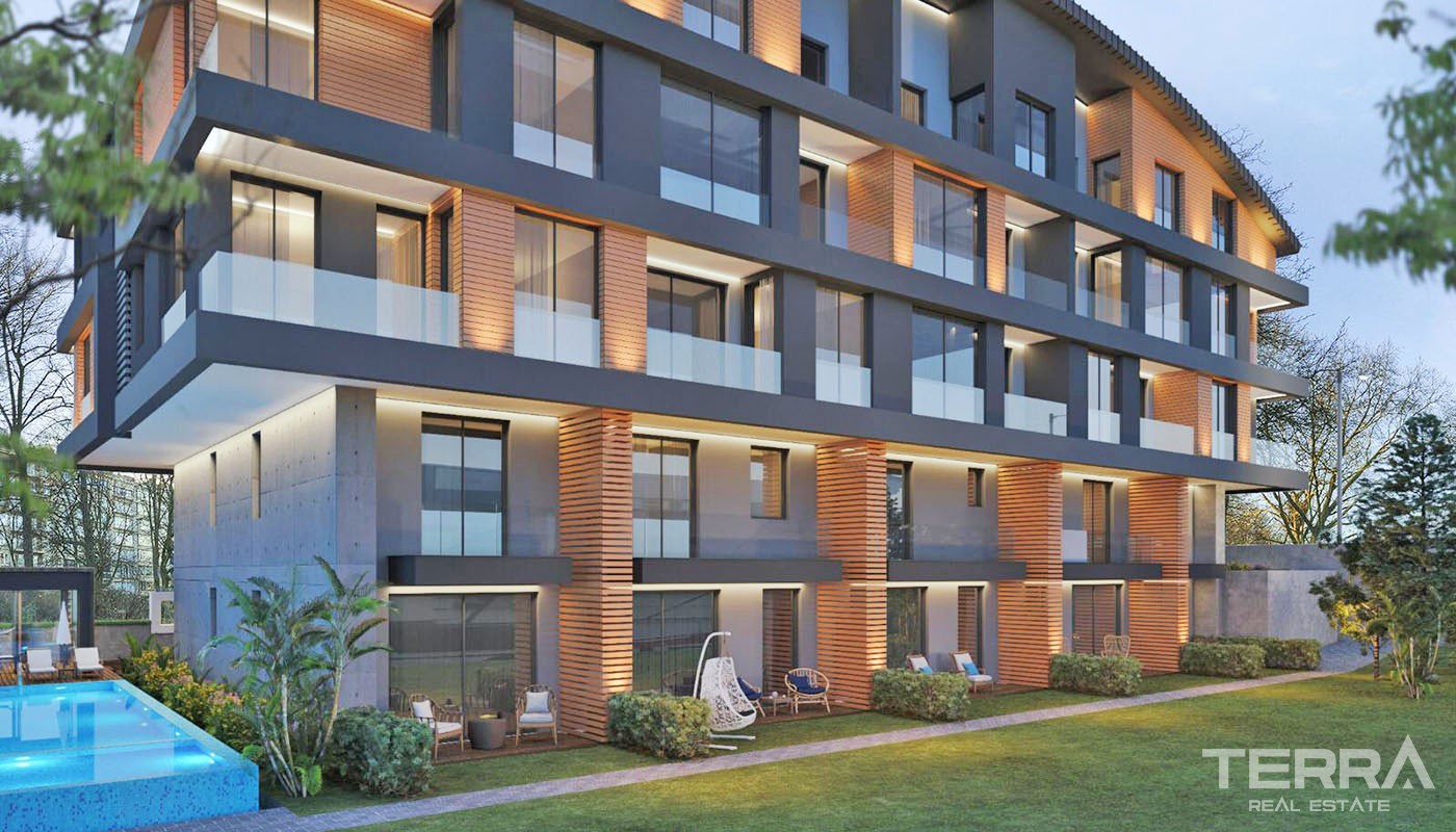 Budget Flats in Konyaaltı Antalya Located in a Modern Complex - 36106