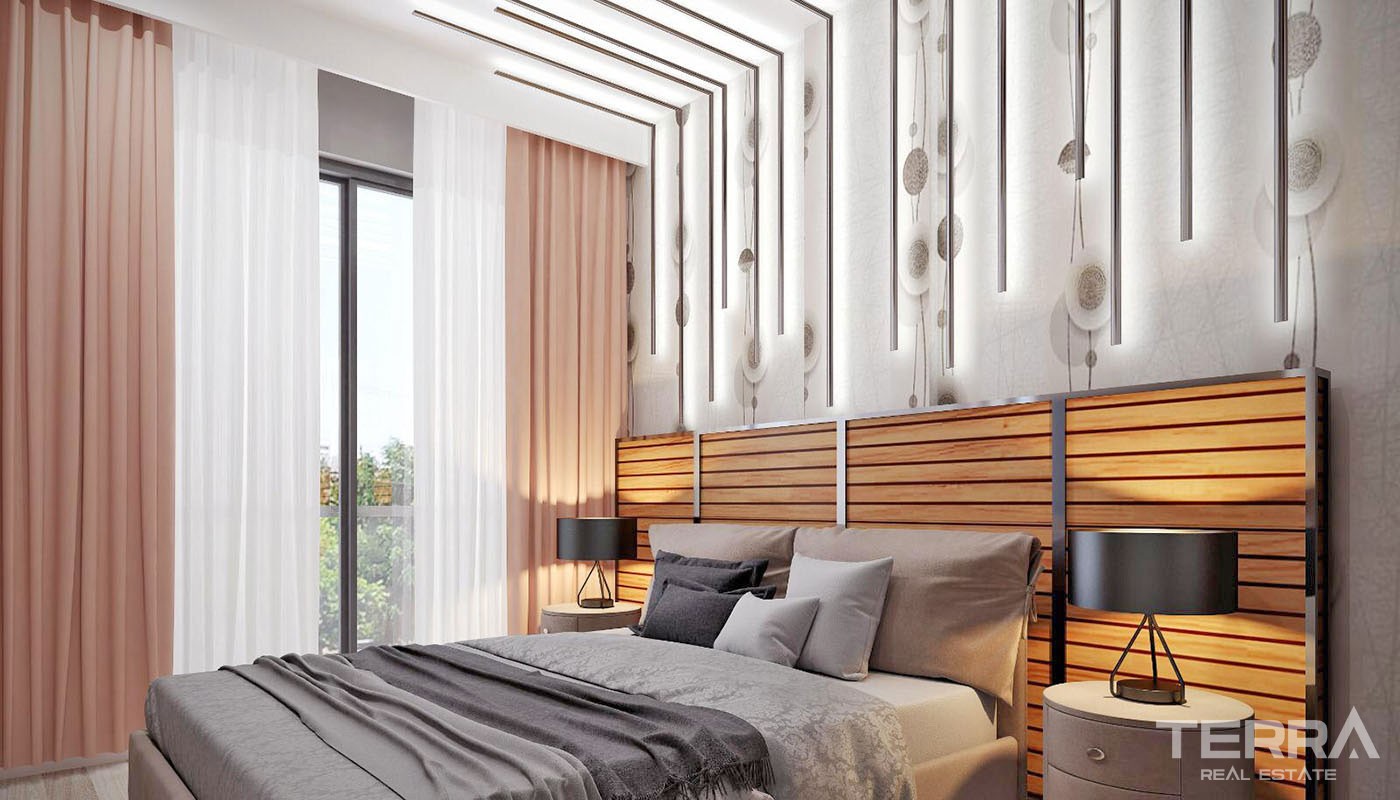 Budget Flats in Konyaaltı Antalya Located in a Modern Complex - 36116