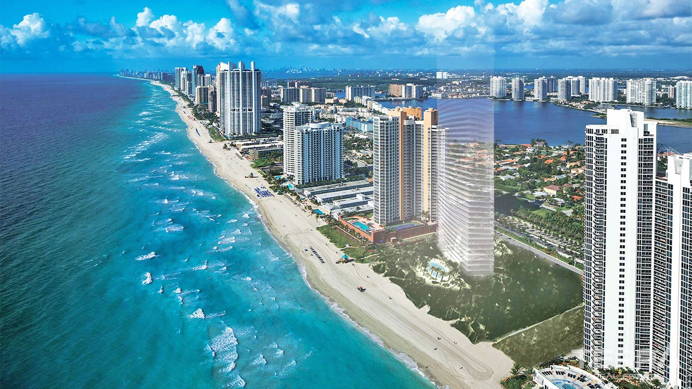 Seafront Apartments in Miami's Prestigious Armani Casa Project