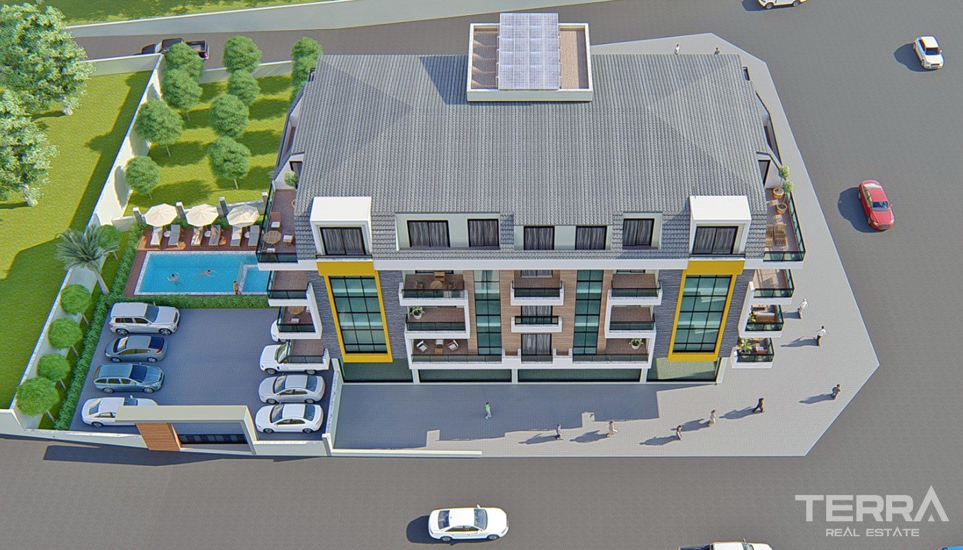 New Family Apartments at Bargain Prices in Alanya Cikcilli - 36650