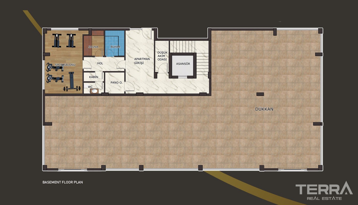 New Family Apartments at Bargain Prices in Alanya Cikcilli - 36651