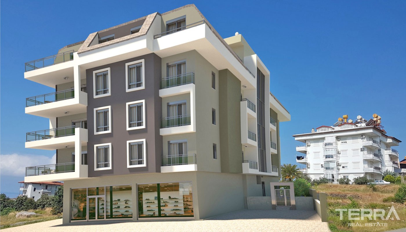 New Family Apartments at Bargain Prices in Alanya Cikcilli - 36660