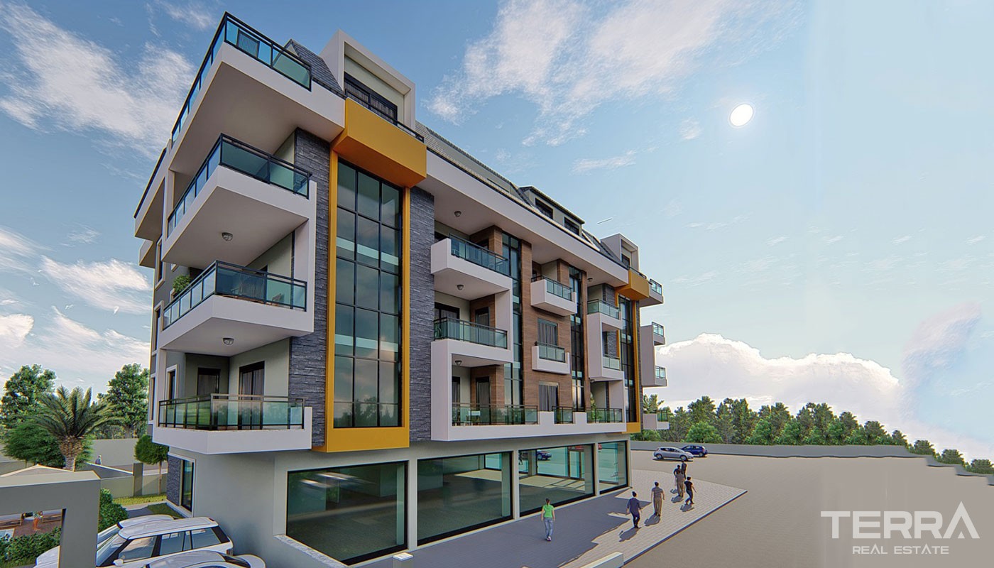 New Family Apartments at Bargain Prices in Alanya Cikcilli - 36662