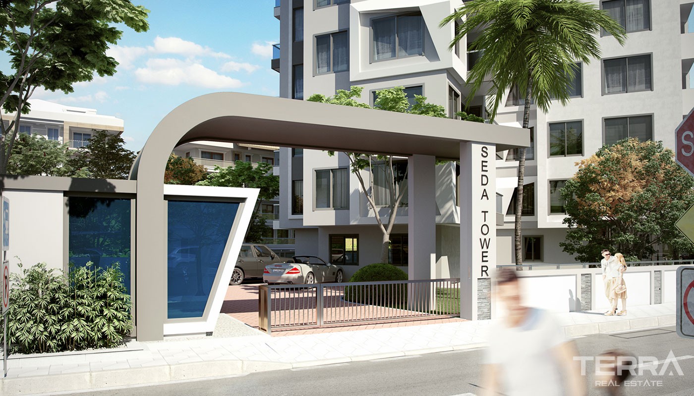 Centrally Located Apartments in New Luxury Residence in Alanya - 36666