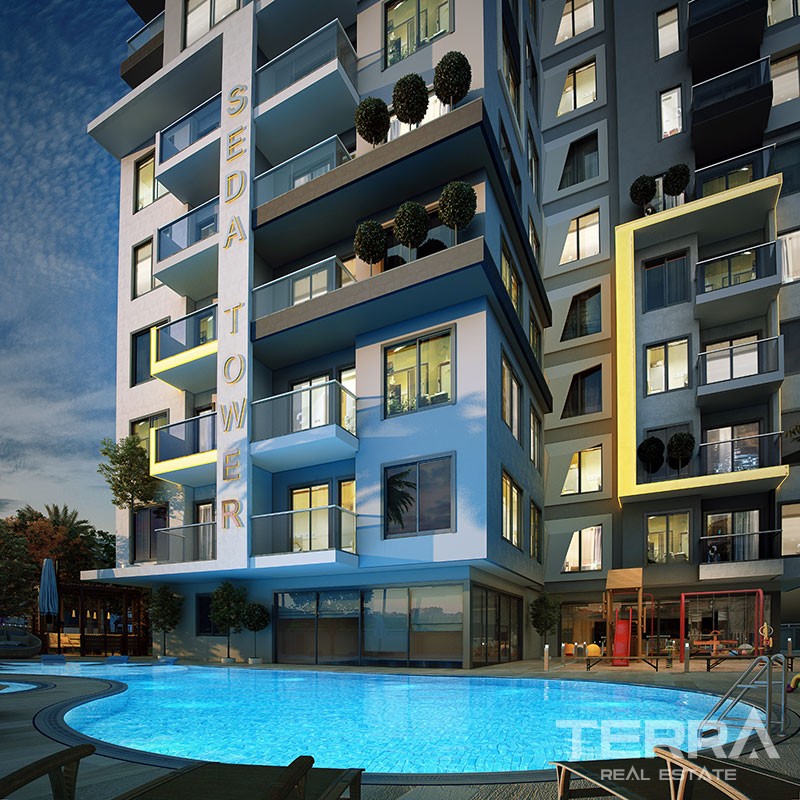 Centrally Located Apartments in New Luxury Residence in Alanya - 36673