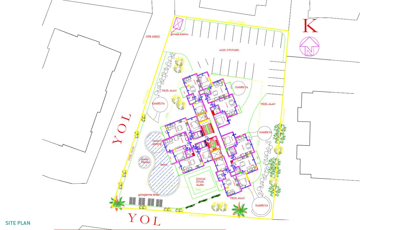 Centrally Located Apartments in New Luxury Residence in Alanya - 36674