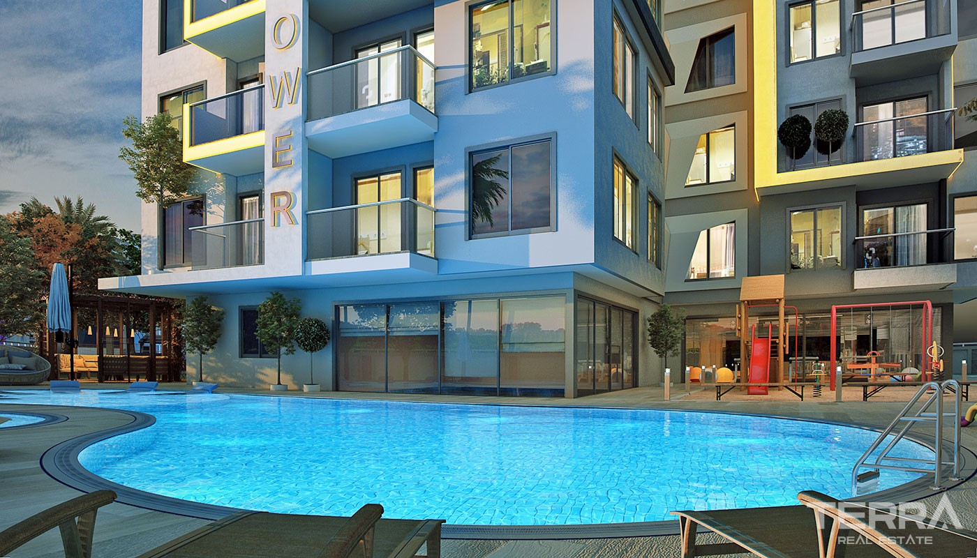 Centrally Located Apartments in New Luxury Residence in Alanya - 36676