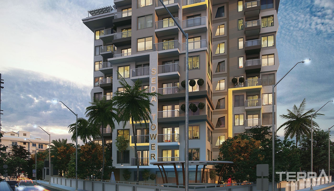 Centrally Located Apartments in New Luxury Residence in Alanya - 36681