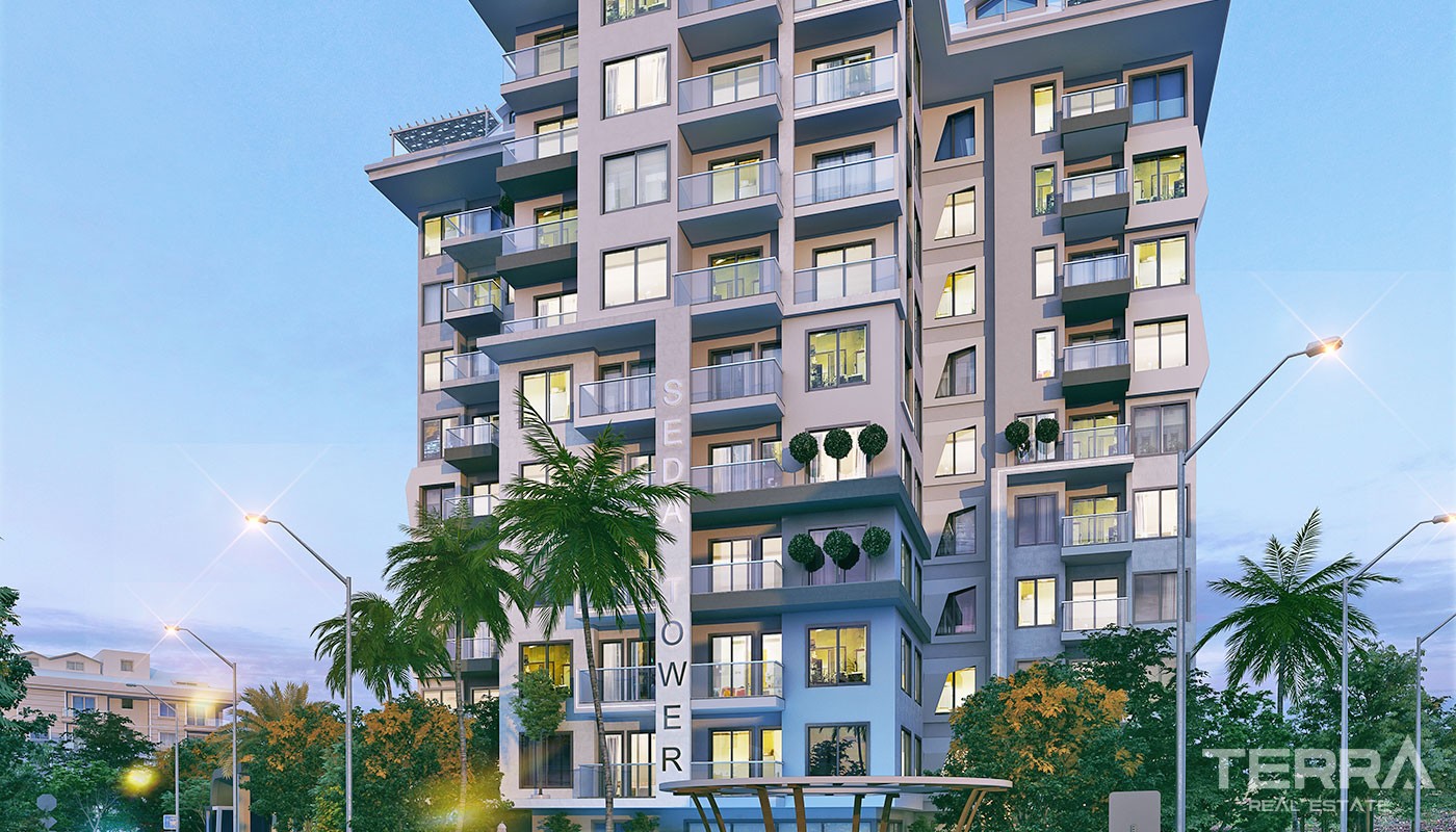Centrally Located Apartments in New Luxury Residence in Alanya - 36682
