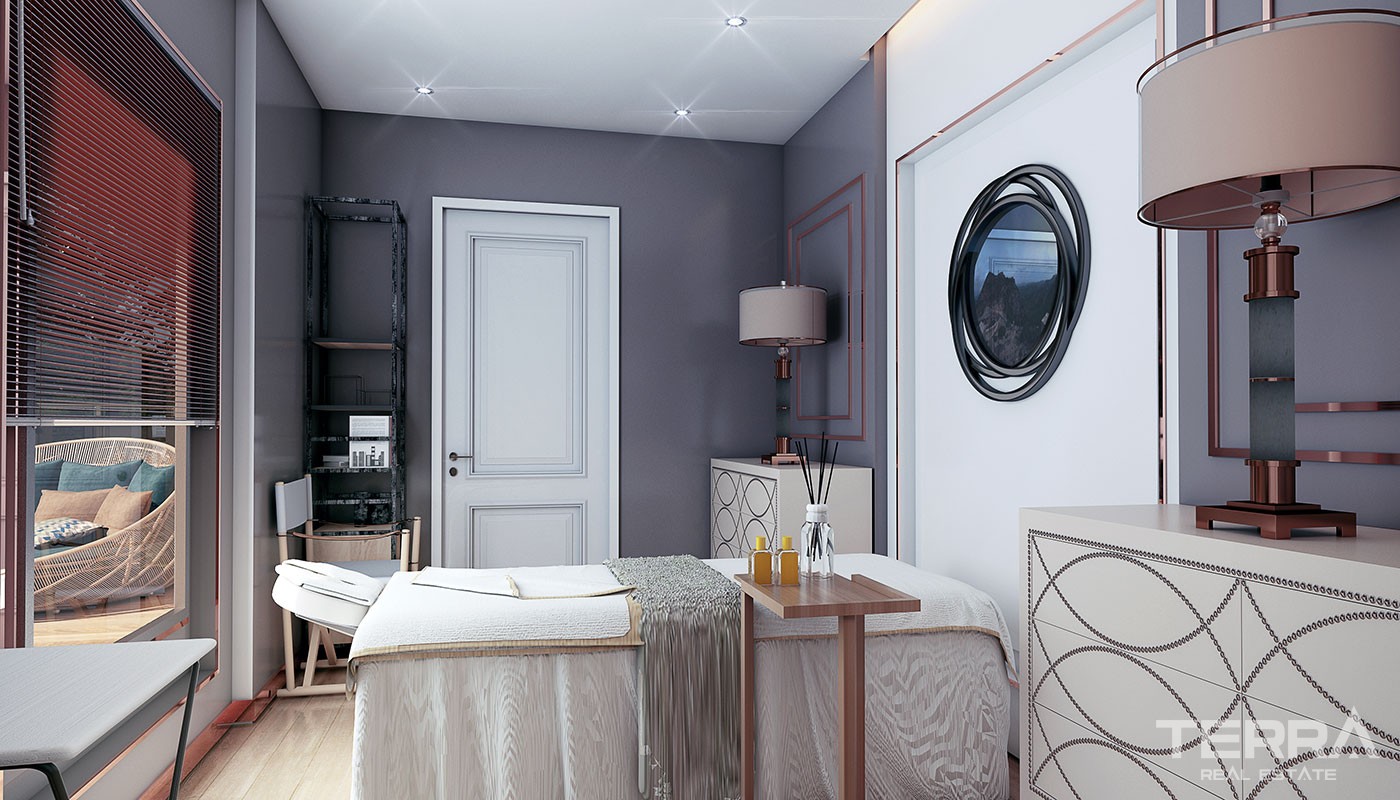 Centrally Located Apartments in New Luxury Residence in Alanya - 36692