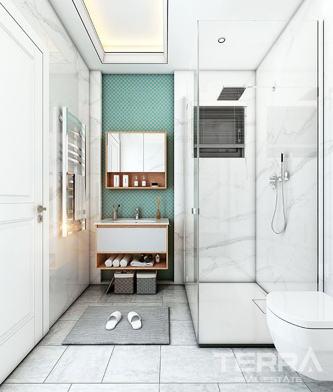 Centrally Located Apartments in New Luxury Residence in Alanya - 36694