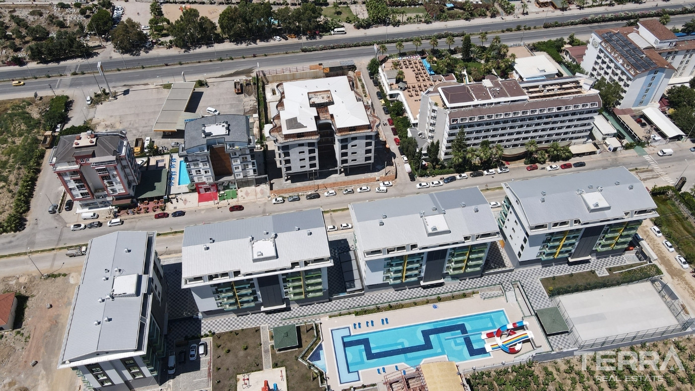 Modern Apartments in a Stunning Residence Only 100 m to Kargıcak Beach - 99886