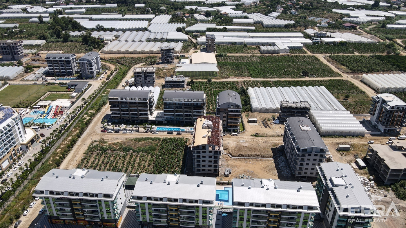 Modern Apartments in a Stunning Residence Only 100 m to Kargıcak Beach - 99889