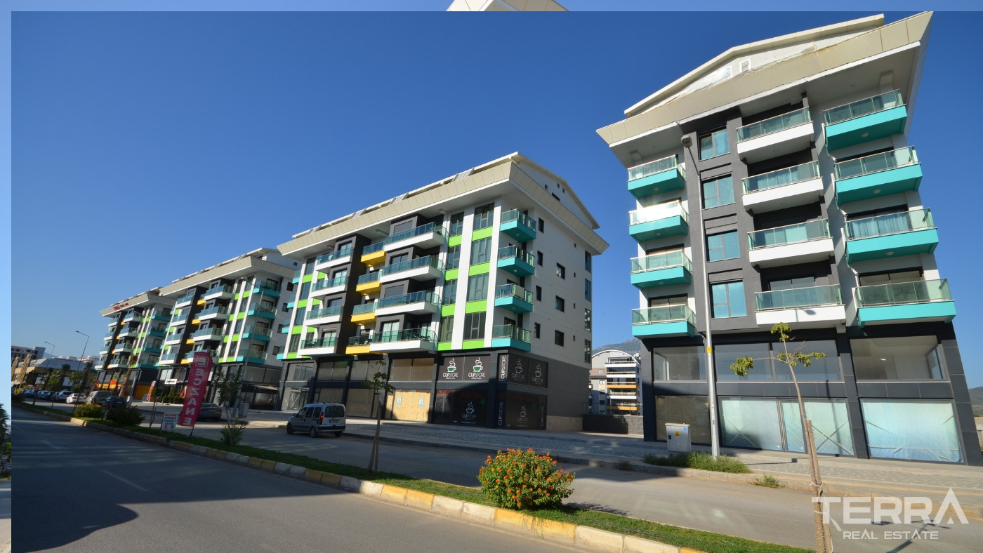 Modern Apartments in a Stunning Residence Only 100 m to Kargıcak Beach - 99892