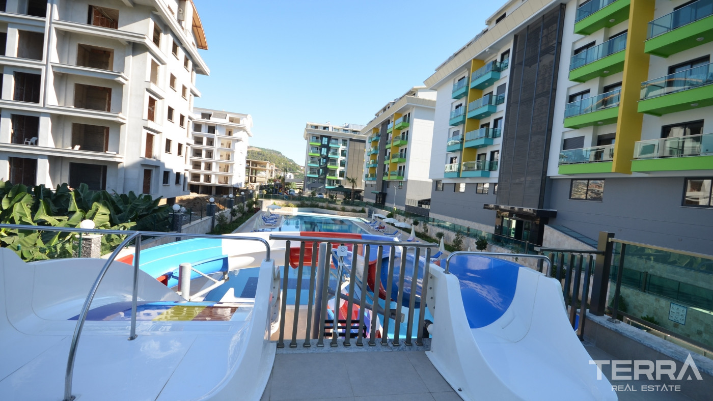 Modern Apartments in a Stunning Residence Only 100 m to Kargıcak Beach - 99902