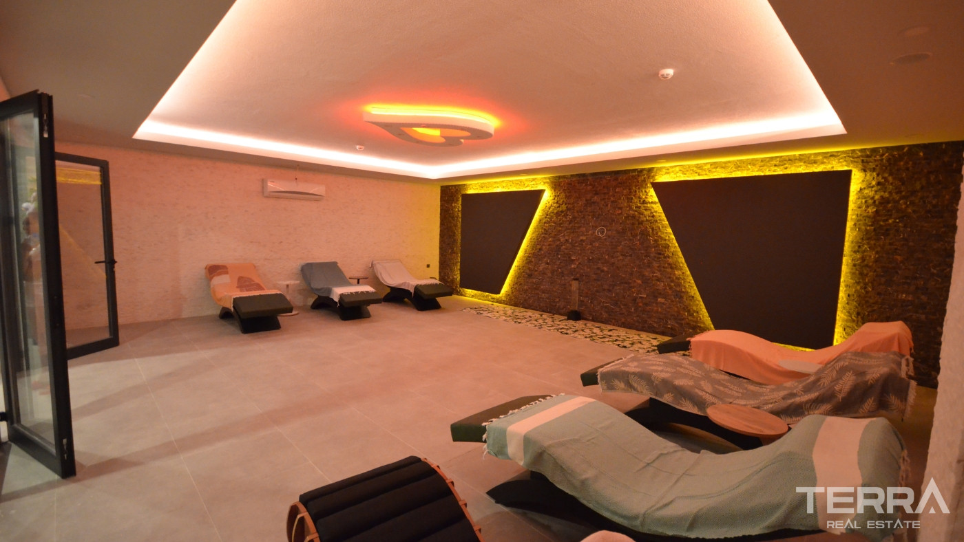 Modern Apartments in a Stunning Residence Only 100 m to Kargıcak Beach - 99910