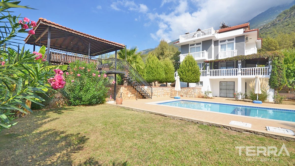 Mountain View Detached Villa With Private Pool in Fethiye Ovacık - 43241