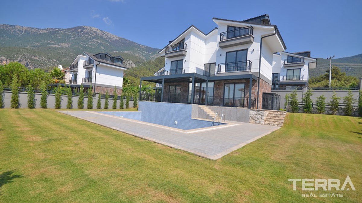 New Four Bed Villa With Private Swimming Pool in Ovacık Fethiye - 43243