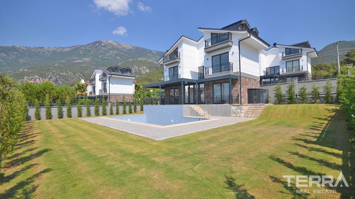 New Four Bed Villa With Private Swimming Pool in Ovacık Fethiye - 43249