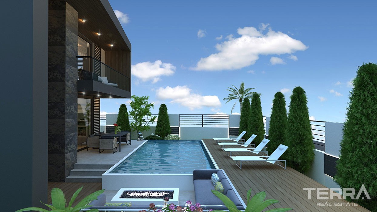Stunning Villa With Private Pool in Prime Location of Çalış Fethiye - 37243
