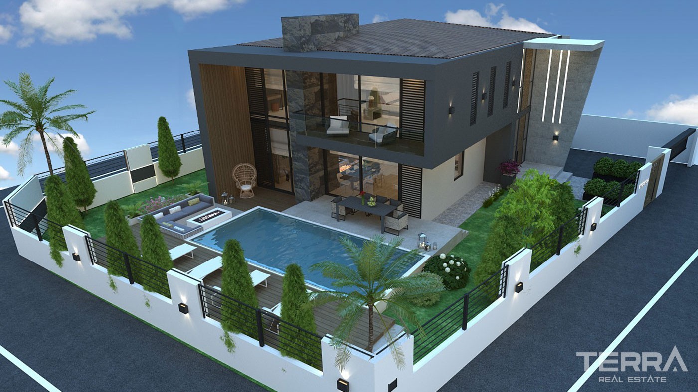 Stunning Villa With Private Pool in Prime Location of Çalış Fethiye - 37246