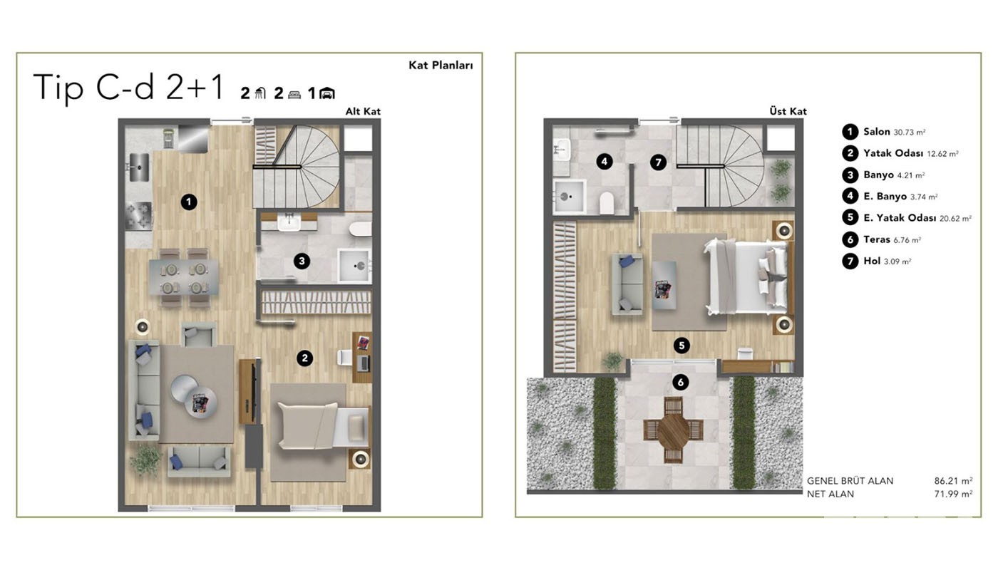 Cozy Apartments on European Side of Istanbul Near Amenities in Eyüp - 36998