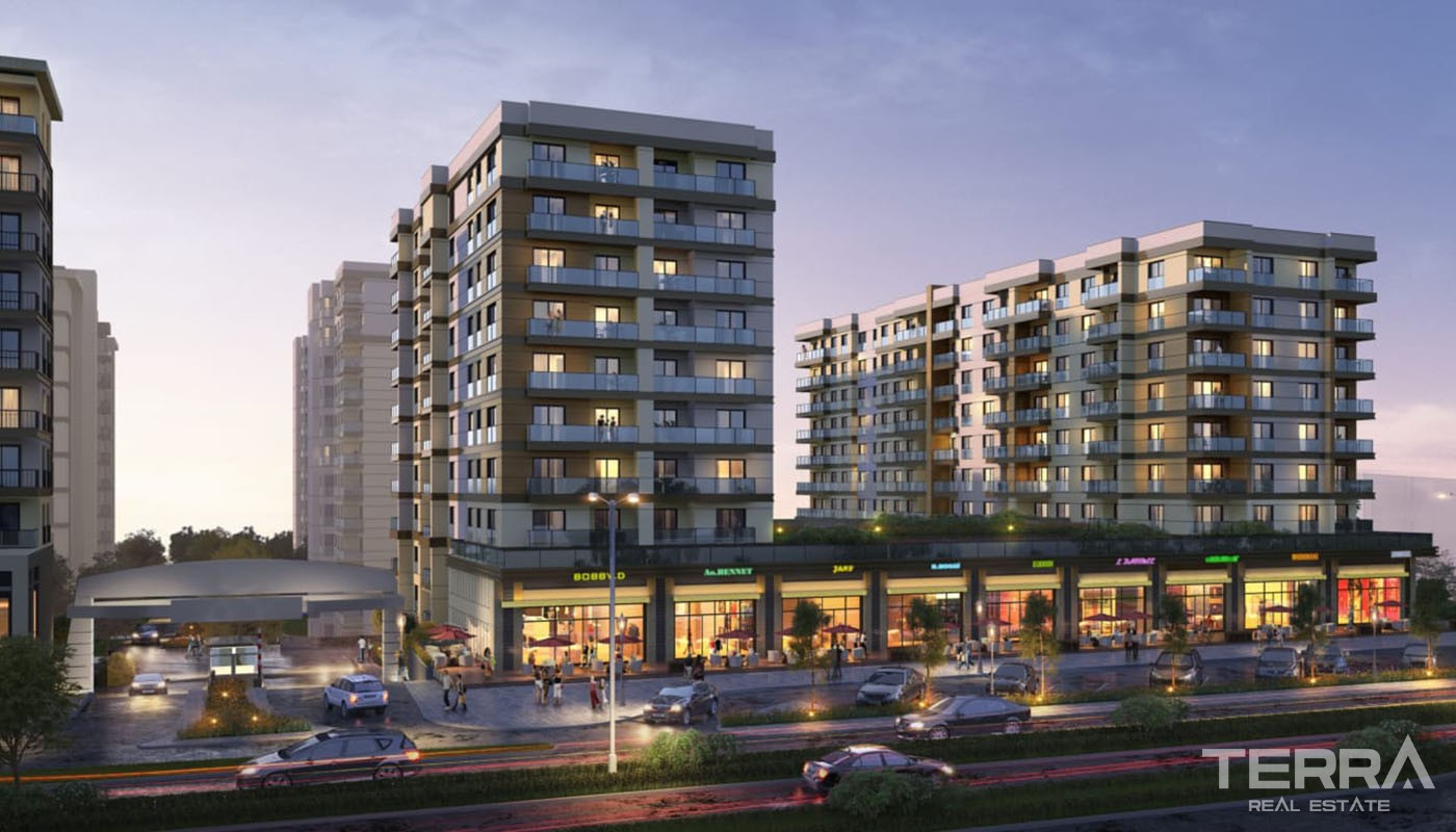 First-Class Apartments Close to Social Amenities in Küçükçekmece - 36885
