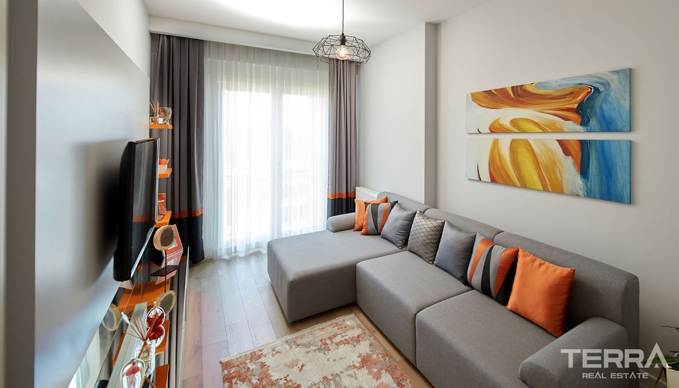 First-Class Apartments Close to Social Amenities in Küçükçekmece - 36922