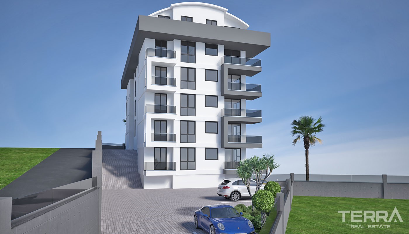 Appartements de Luxe Dans Une Résidence Neuve Avec Piscines à Alanya - 37291