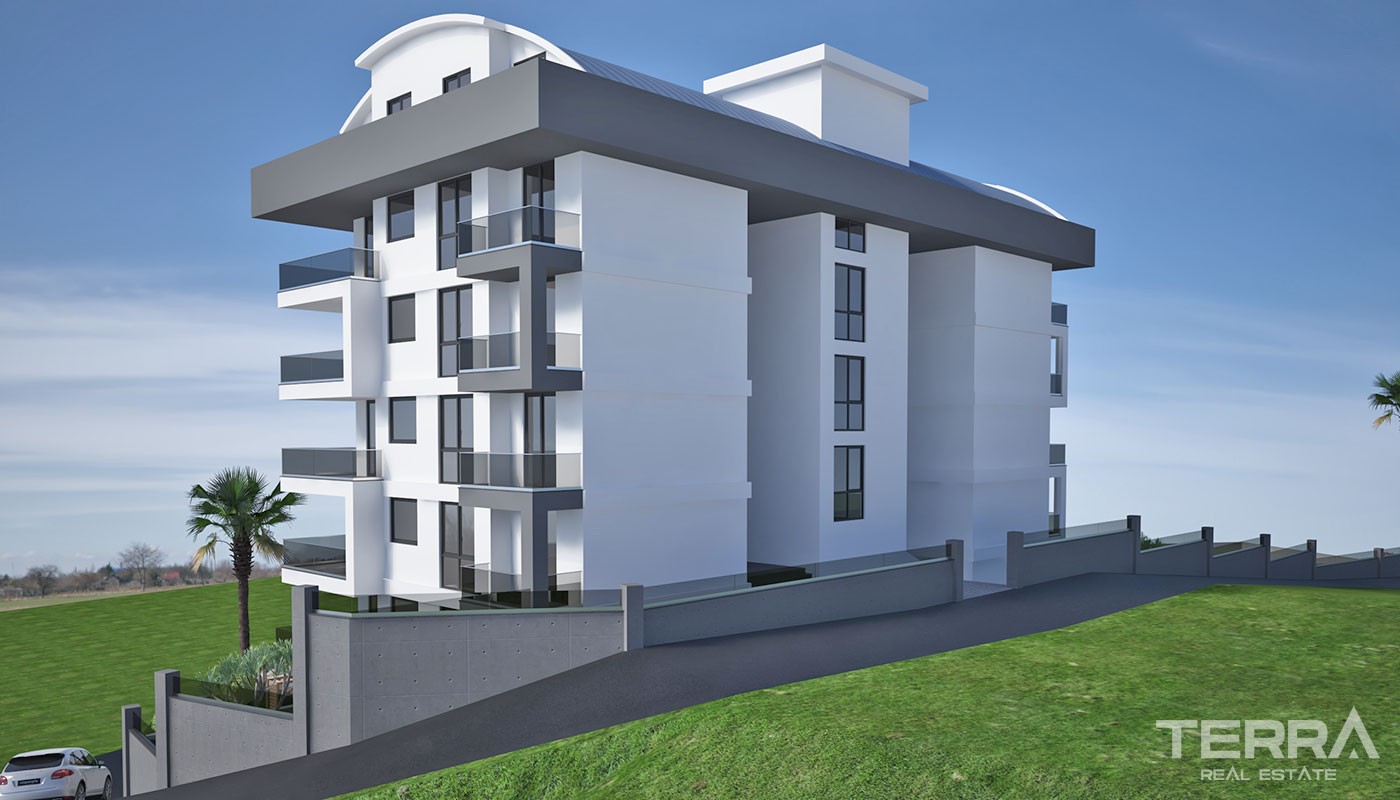 Appartements de Luxe Dans Une Résidence Neuve Avec Piscines à Alanya - 37292