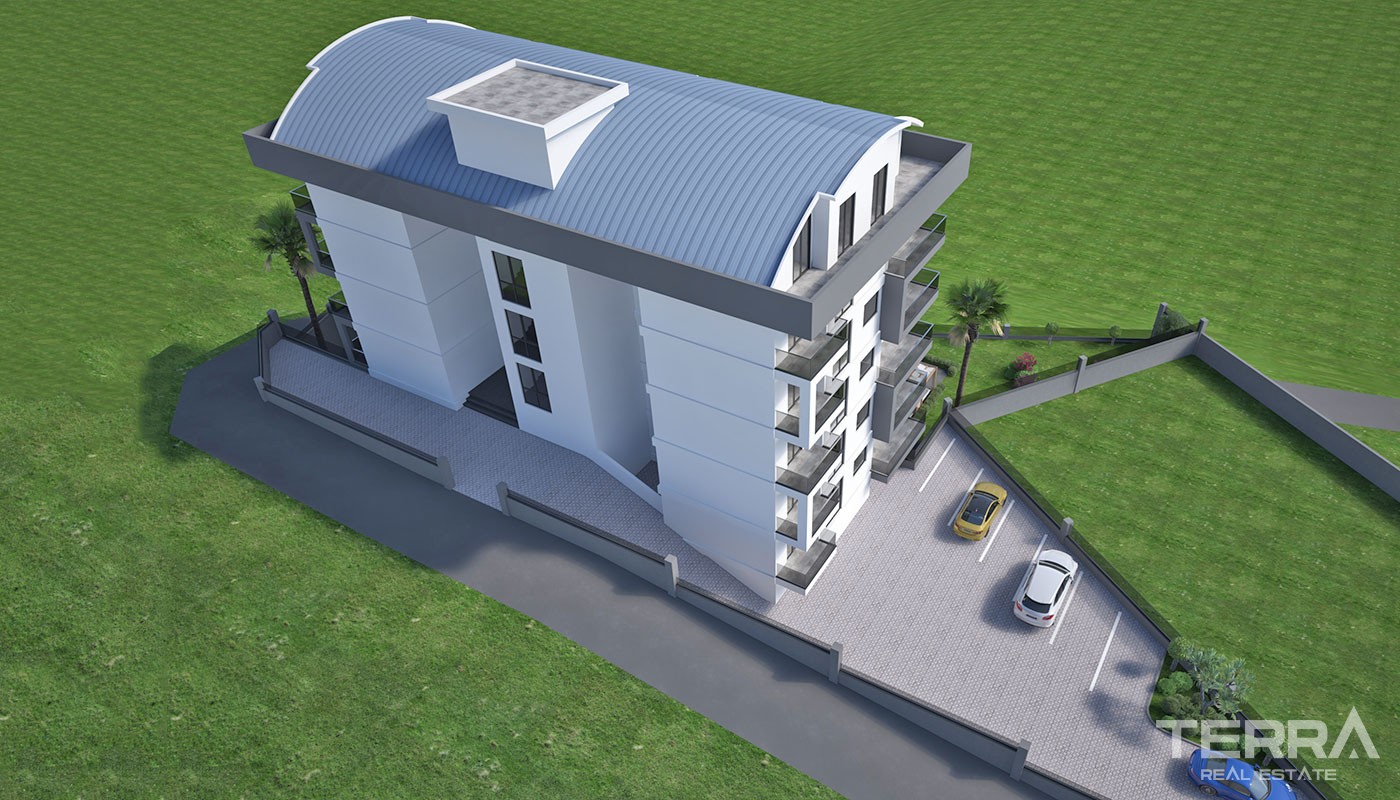 Appartements de Luxe Dans Une Résidence Neuve Avec Piscines à Alanya - 37295