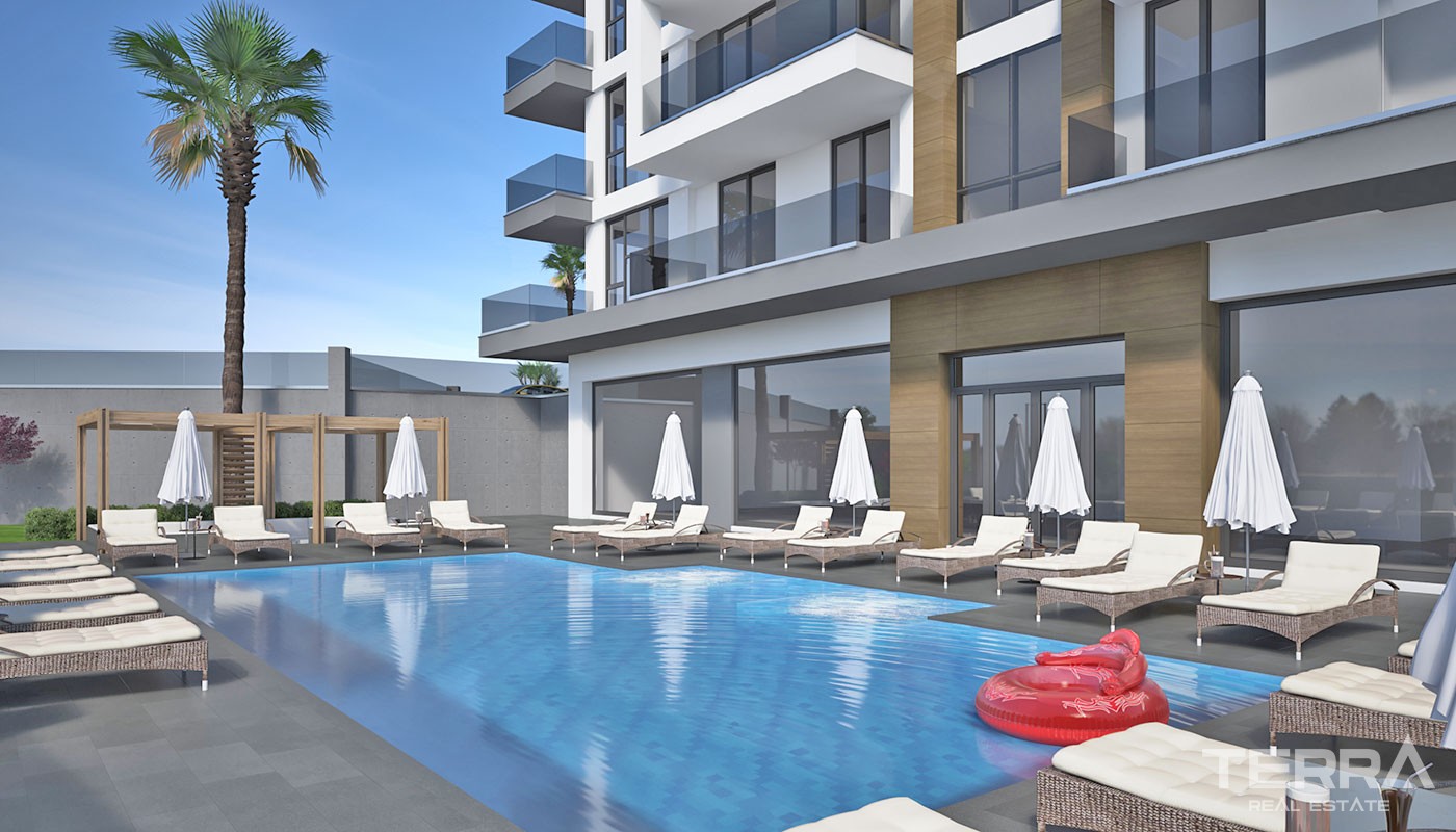 Appartements de Luxe Dans Une Résidence Neuve Avec Piscines à Alanya - 37297