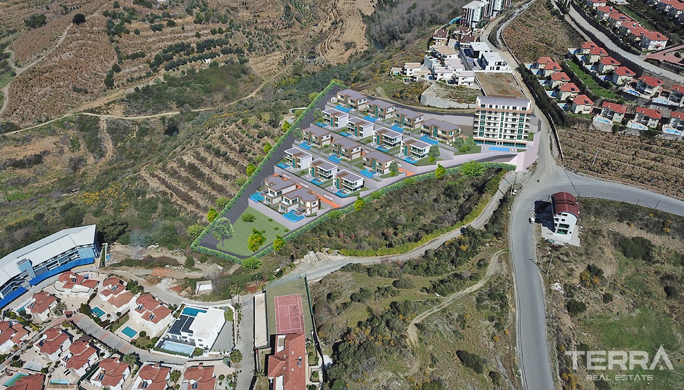 Appartements de Luxe Dans Une Résidence Neuve Avec Piscines à Alanya - 37325