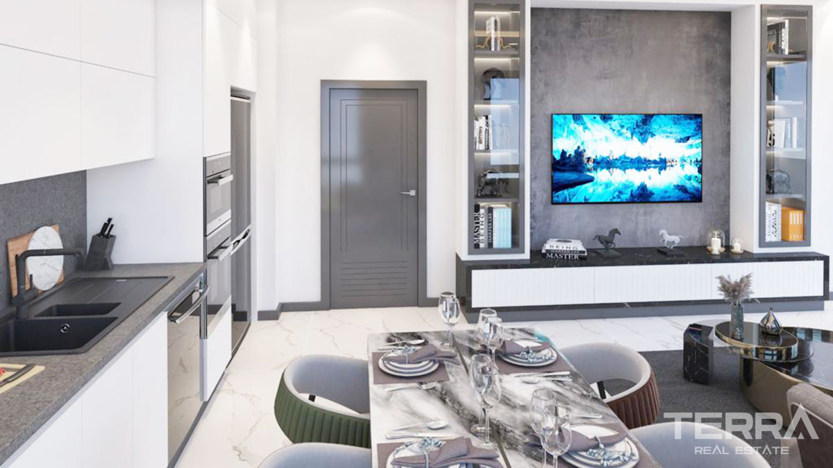 Appartements de Luxe Dans Une Résidence Neuve Avec Piscines à Alanya - 48972