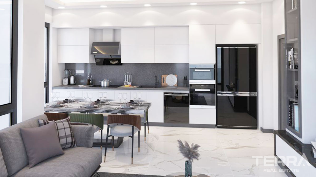 Appartements de Luxe Dans Une Résidence Neuve Avec Piscines à Alanya - 48973