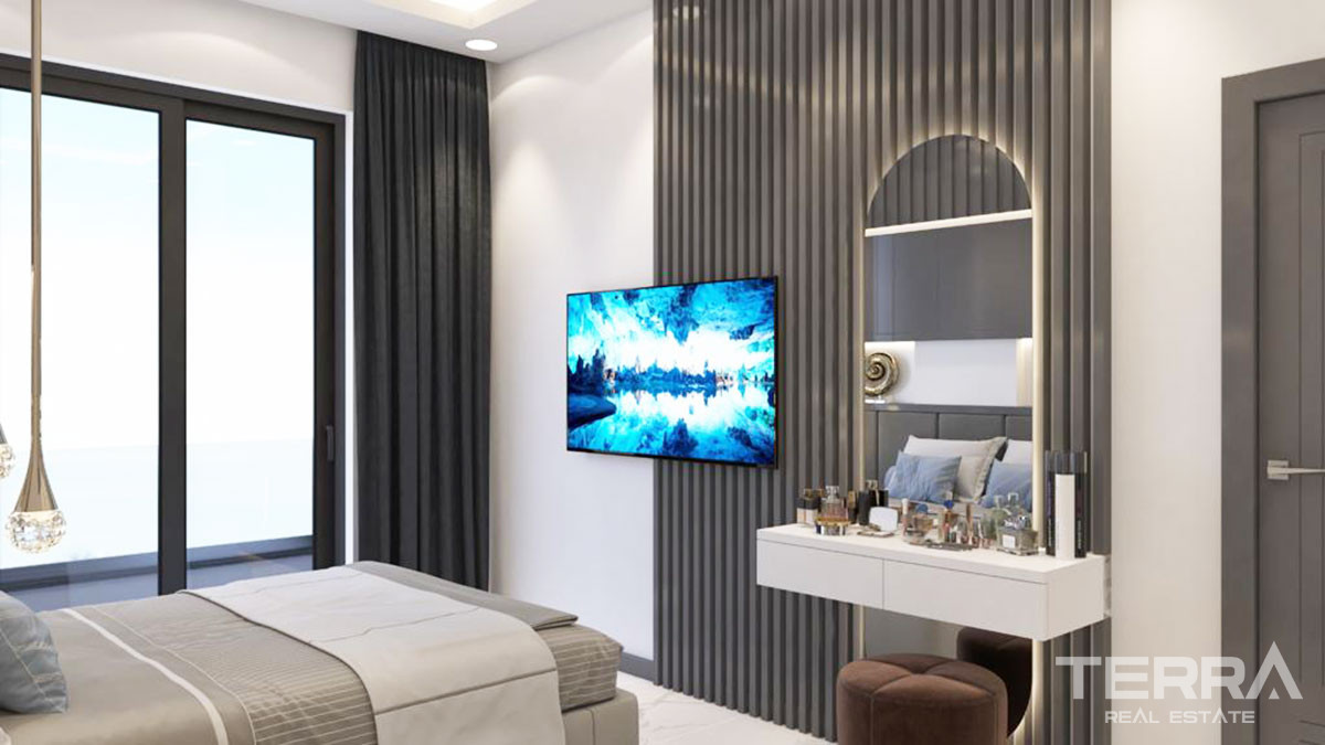Appartements de Luxe Dans Une Résidence Neuve Avec Piscines à Alanya - 48977