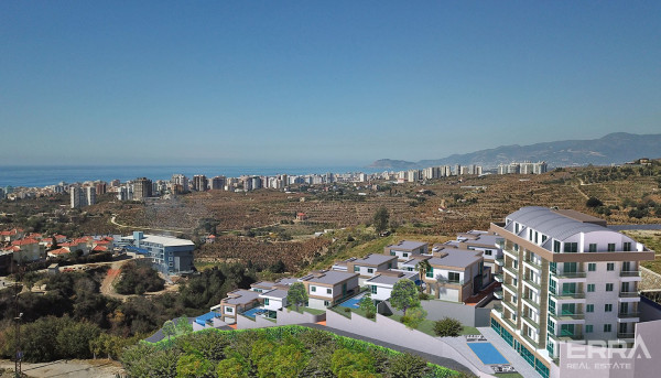 Appartements de Luxe Dans Une Résidence Neuve Avec Piscines à Alanya