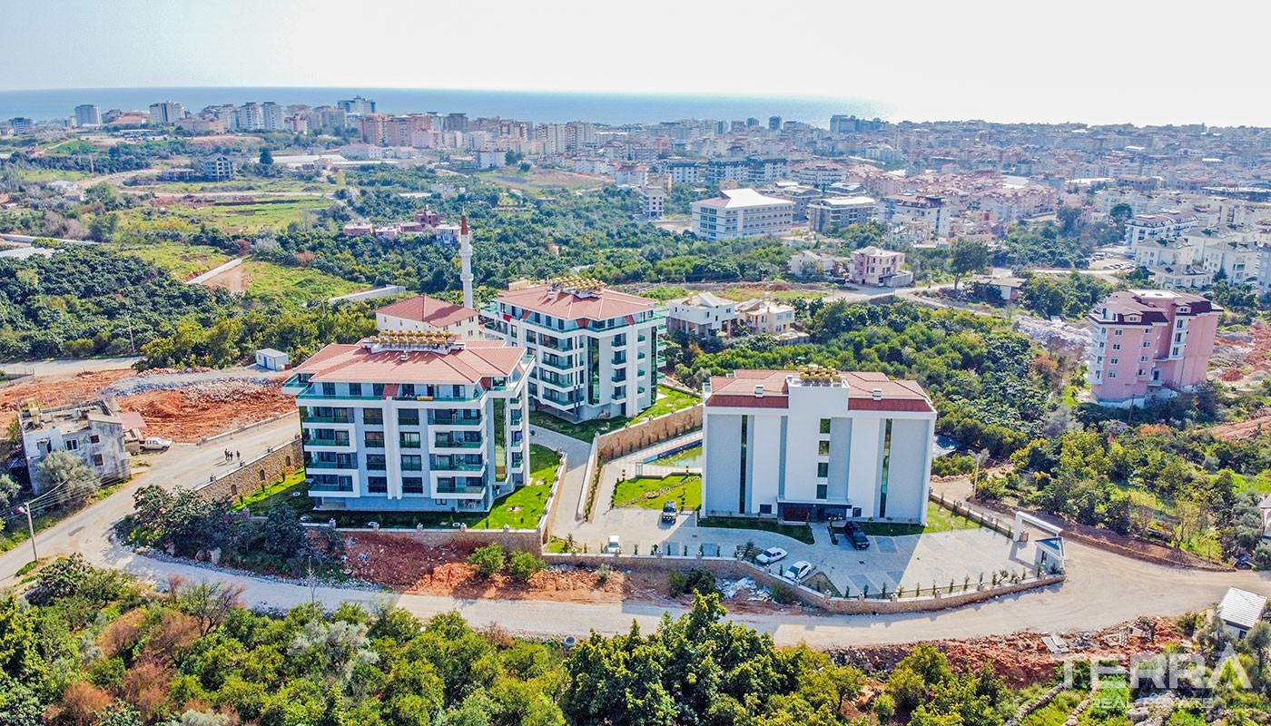 Appartements Familiaux Dans Une Région Paisible d'Oba à Alanya - 37464