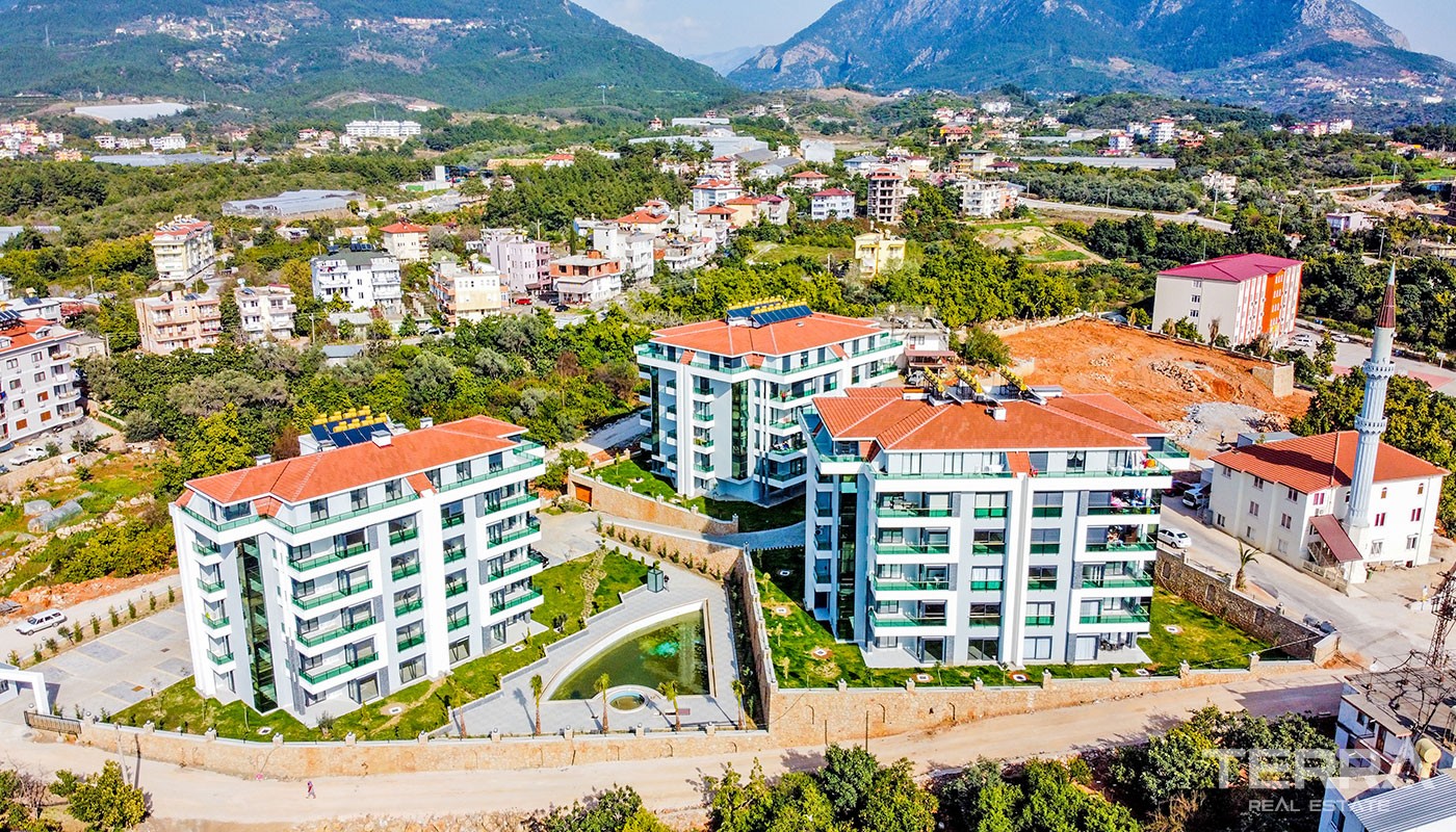 Appartements Familiaux Dans Une Région Paisible d'Oba à Alanya - 37465