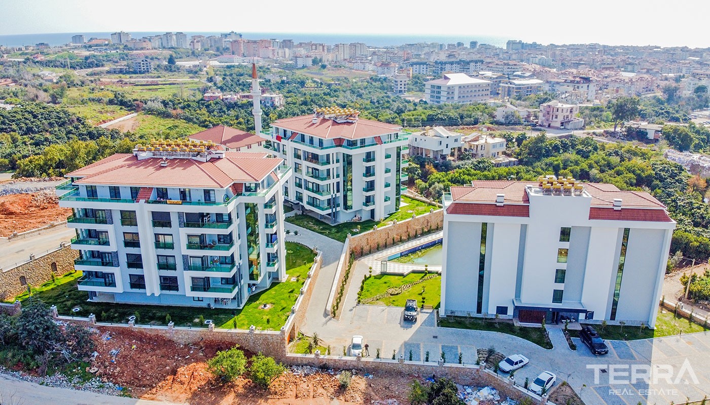 Appartements Familiaux Dans Une Région Paisible d'Oba à Alanya - 37469