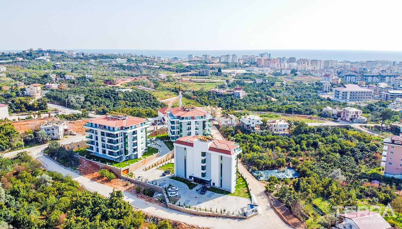 Appartements Familiaux Dans Une Région Paisible d'Oba à Alanya - 37470