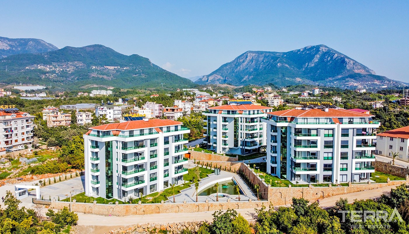Appartements Familiaux Dans Une Région Paisible d'Oba à Alanya - 37472