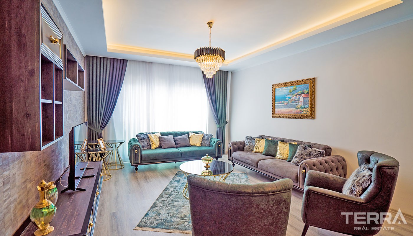 Appartements Familiaux Dans Une Région Paisible d'Oba à Alanya - 37483