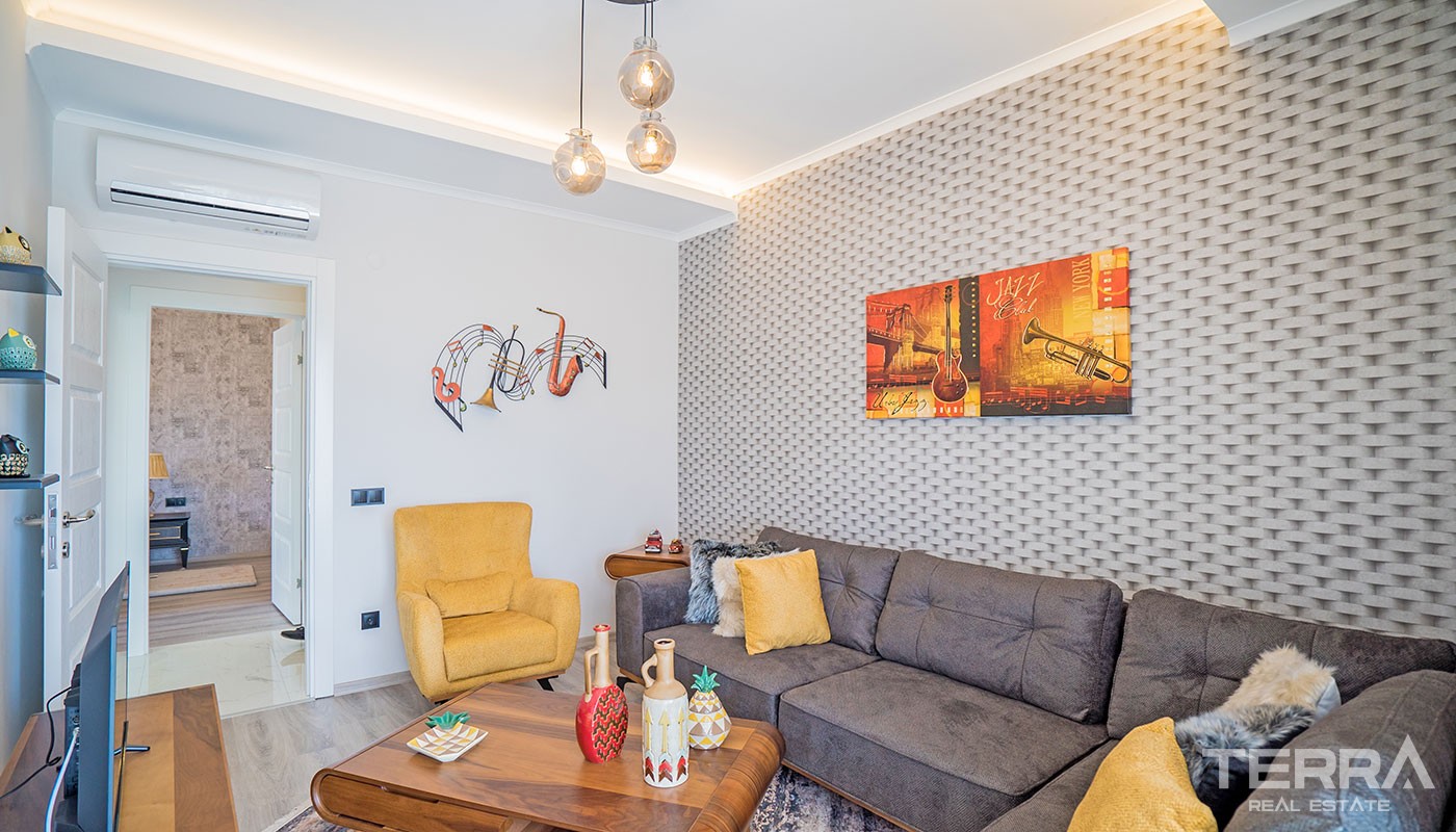 Appartements Familiaux Dans Une Région Paisible d'Oba à Alanya - 37490